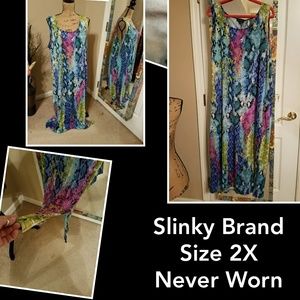 Maxi dress.. Slinky Brand